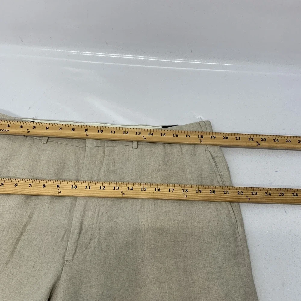 Vintage Hertling Mens‎ Pants Trousers Size 40 Straight Leg Cuff Flat Front USA